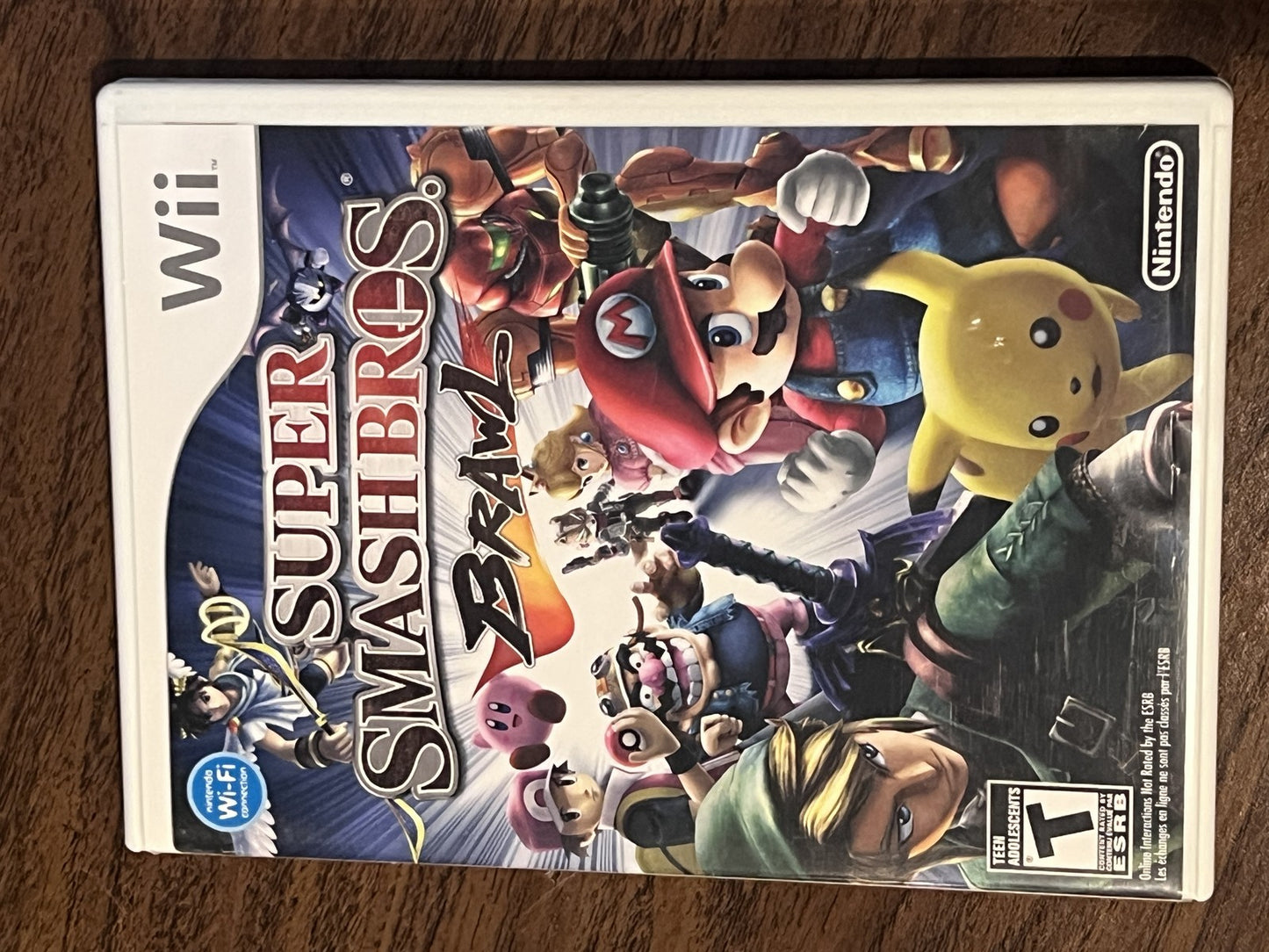 Super Smash Bros. Brawl (Nintendo Wii, 2008) CIB COMPLETE
