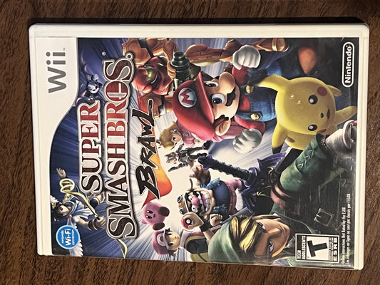 Super Smash Bros. Brawl (Nintendo Wii, 2008) CIB COMPLETE
