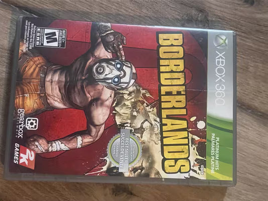 Borderlands: Platinum Hits (Microsoft Xbox 360, 2009) CIB