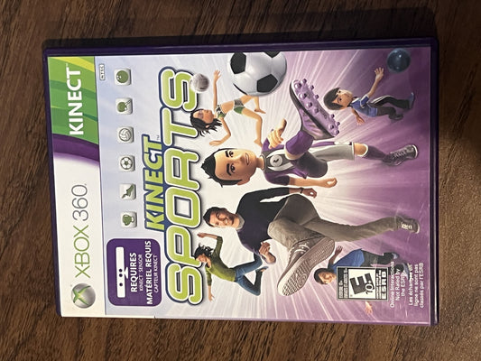 Kinect Sports (Microsoft Xbox 360, 2010) CIB COMPLETE