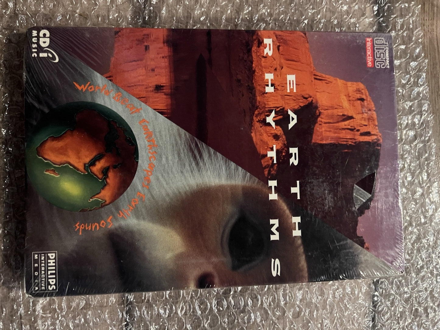 Earth Rhythms (Phillips CD-i, 1992) NEW SEALED LONGBOX