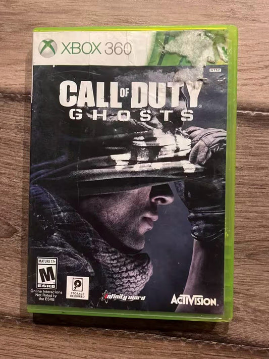 Call of Duty Ghosts (Microsoft Xbox 360, 2013) NO MANUAL
