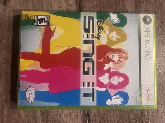 Disney Sing It (Microsoft Xbox 360, 2008) CIB