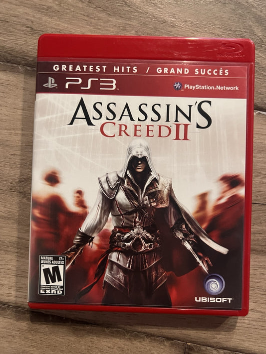 Assassin's Creed II: Greatest Hits (Sony PlayStation 3, 2009) CIB