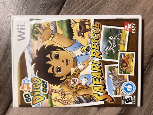 Go, Diego, Go: Safari Rescue (Nintendo Wii, 2008) CIB