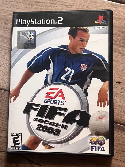 FIFA Soccer 2003 (Sony Playstation 2, 2002) NO MANUAL