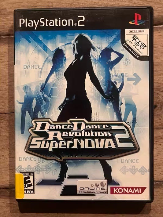 Dance Dance Revolution SuperNova 2 (Sony Playstation 2, 2007) CIB