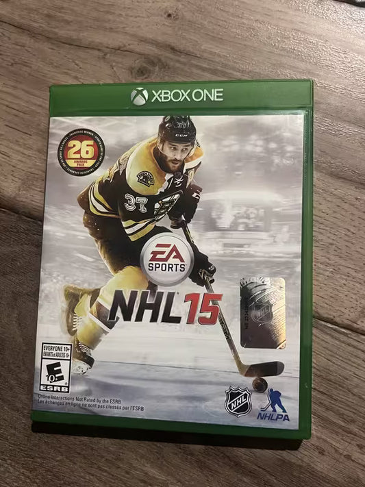 NHL 15 (Microsoft Xbox One, 2014) CIB COMPLETE