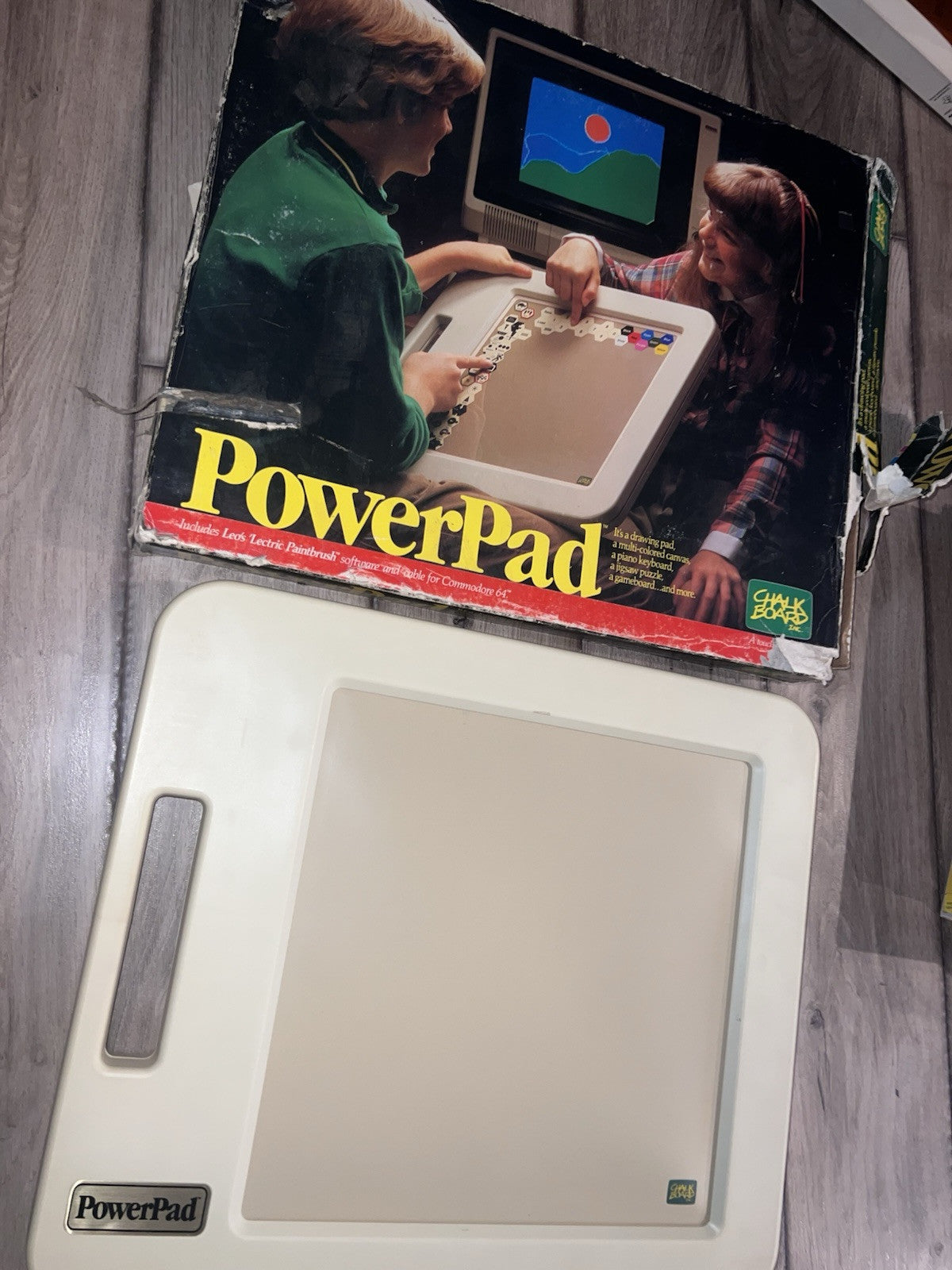 MicroMaestro by Chalk Board for the PowerPad Commodore 64 Version 1983