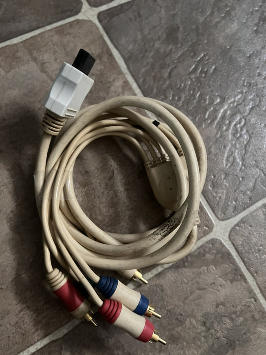 Video HD AV Component Cable For Nintendo Wii Console Unbranded