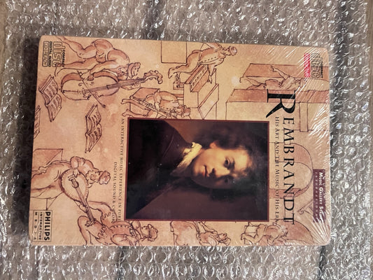 Rembrandt His Art And The Music Of His Era (Phillips CD-i, 1993) LONGBOX SEALED