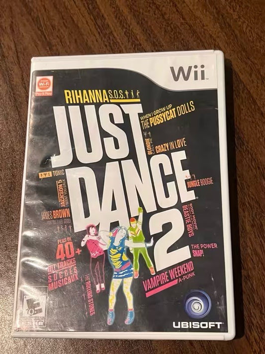 Just Dance 2 (Nintendo Wii, 2010) CIB COMPLETE