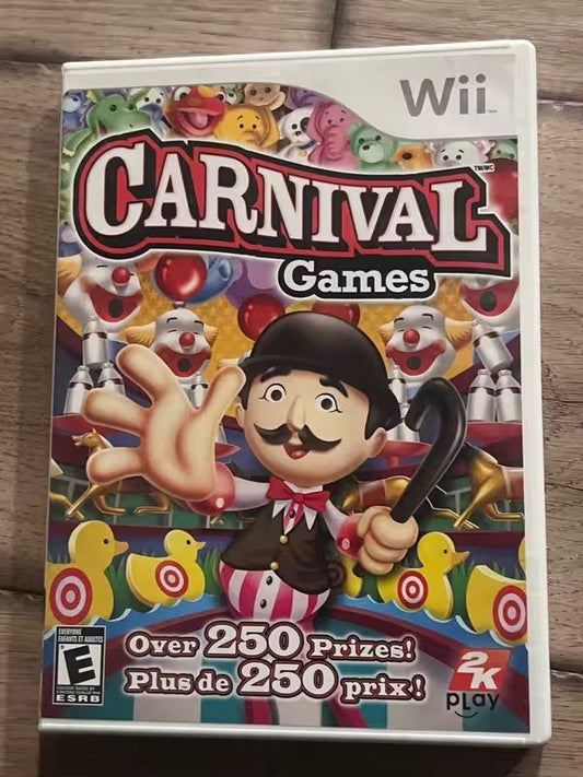 Carnival Games (Nintendo Wii, 2007) CIB