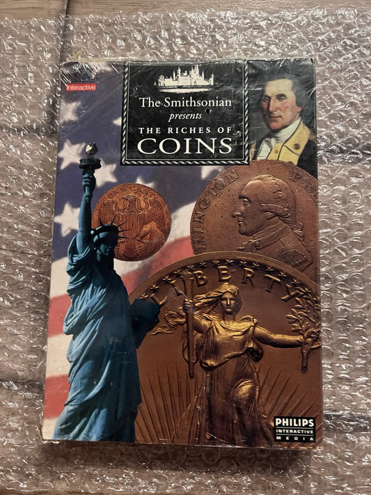 Smithsonian Riches of Coins (Phillips CD-i, 1993) NEW SEALED LONGBOX