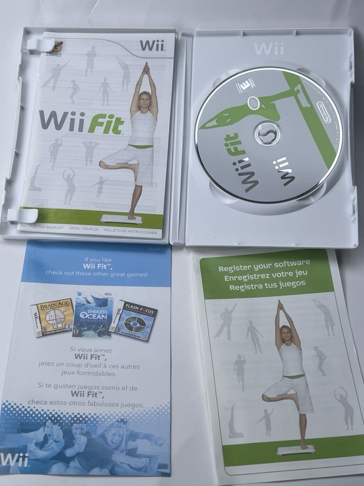 Wii Fit (Nintendo Wii, 2008) CIB WITH INSERTS