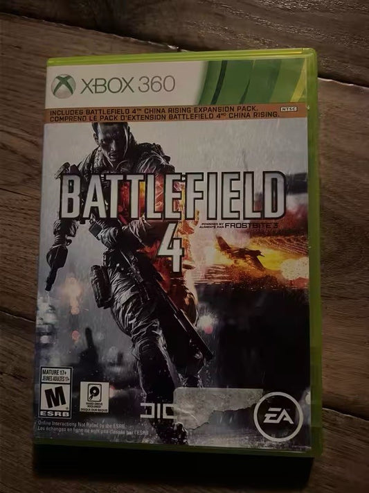 Battlefield 4 (Microsoft Xbox 360, 2013) CIB