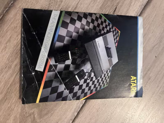 Atari 5200 Advanced Game System Owner's Manual REV. 2 1982 Authentic