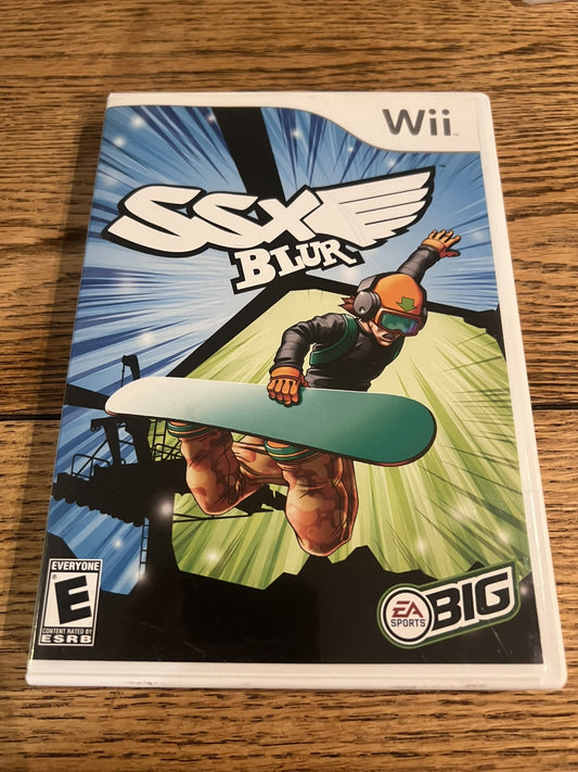 SSX Blur (Nintendo Wii, 2007) CIB COMPLETE