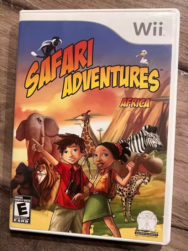 Safari Adventures: Africa (Nintendo Wii, 2009) CIB
