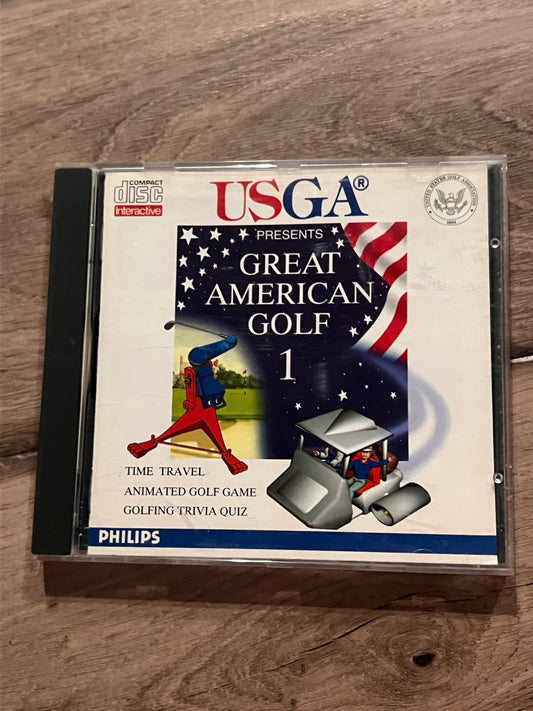 USGA Great American Golf 1 (Phillips CD-i, 1993) CIB