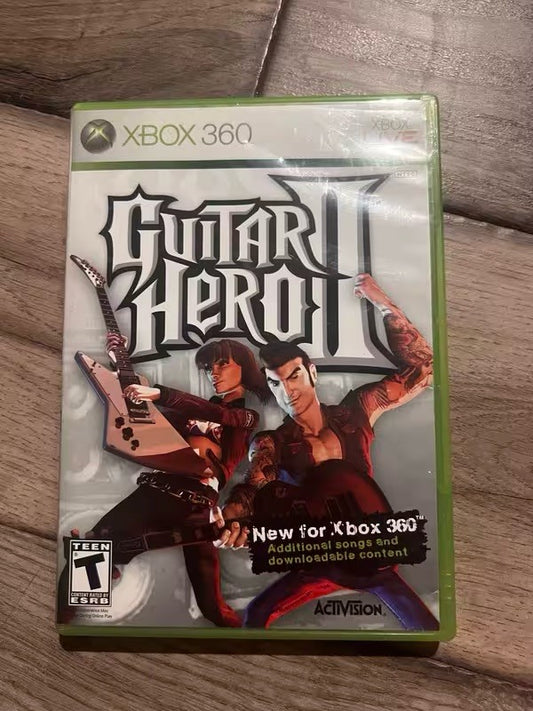 Guitar Hero II 2 (Microsoft Xbox 360, 2007) CIB COMPLETE