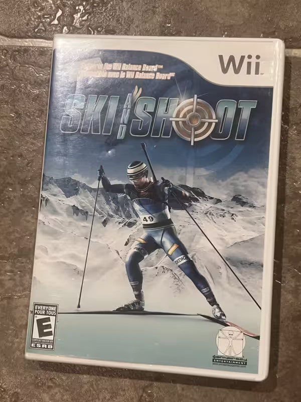 Ski and Shoot (Nintendo Wii, 2008) CIB COMPLETE