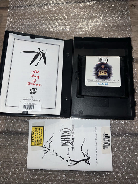 Ishido: The Way of Stones (Sega Genesis, 1990) CART ONLY WITH MANUALS