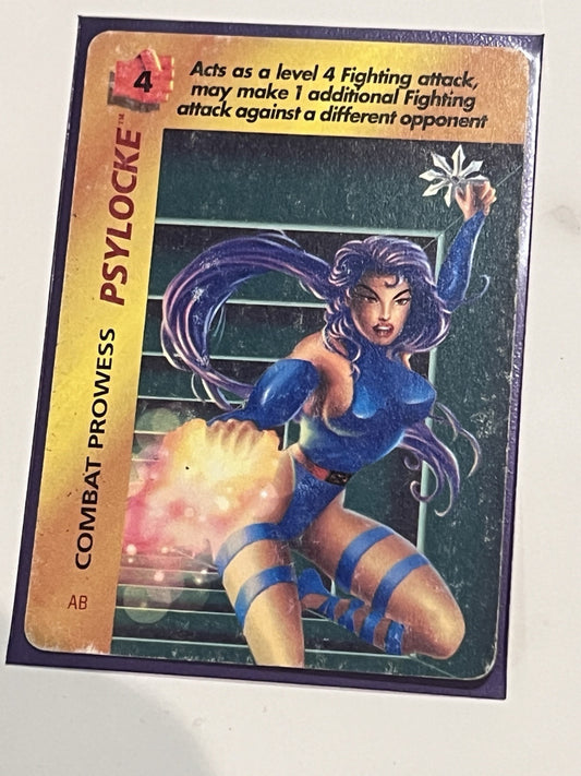 Marvel Overpower Psylocke Combat Prowess Special