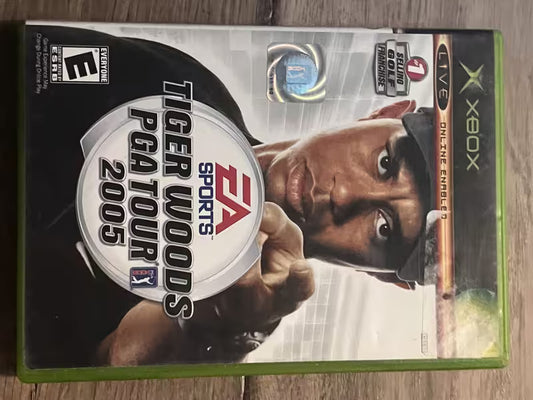Tiger Woods PGA Tour 2005 (Microsoft Xbox, 2004) NO MANUAL