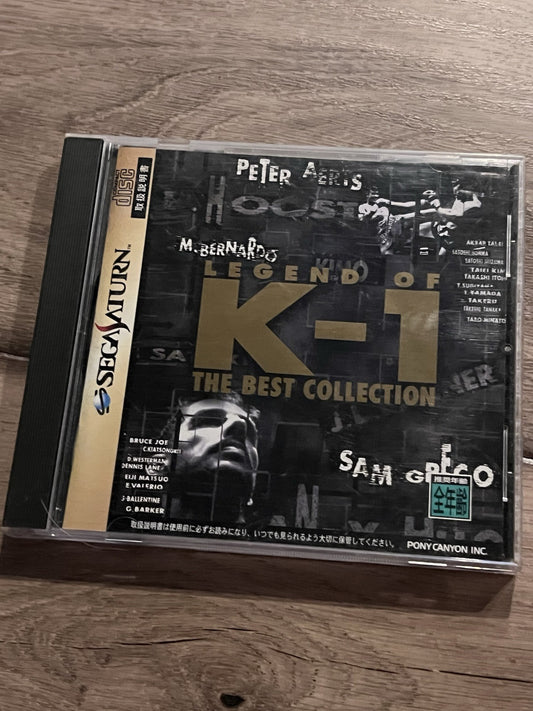Legend of K-1 the Best Collection (Sega Saturn, 1997) CIB JAPAN