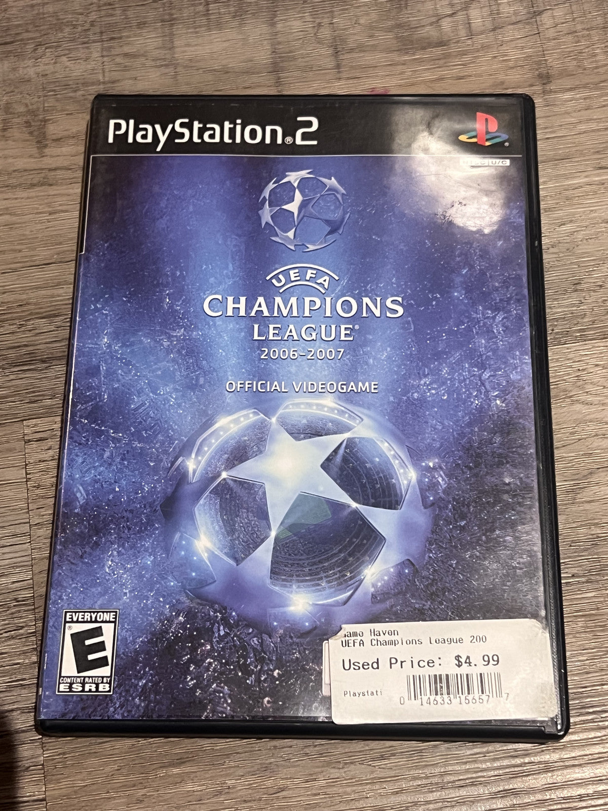 UEFA Champions League 2006-2007 (Sony Playstation 2 PS2, 2007) CIB COMPLETE