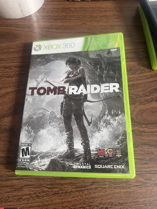 Tomb Raider (Microsoft Xbox 360, 2013) CIB COMPLETE