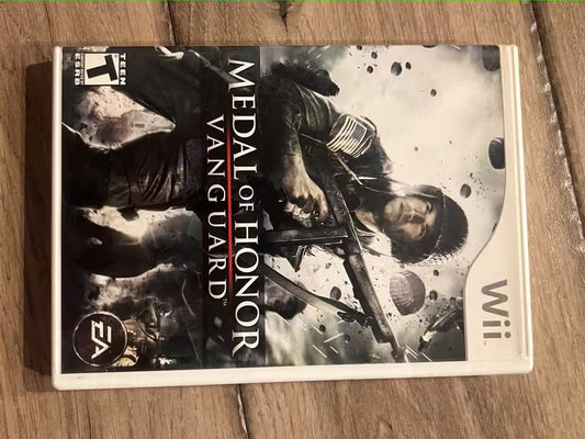 Medal of Honor Vanguard (Nintendo Wii, 2007) NO MANUAL