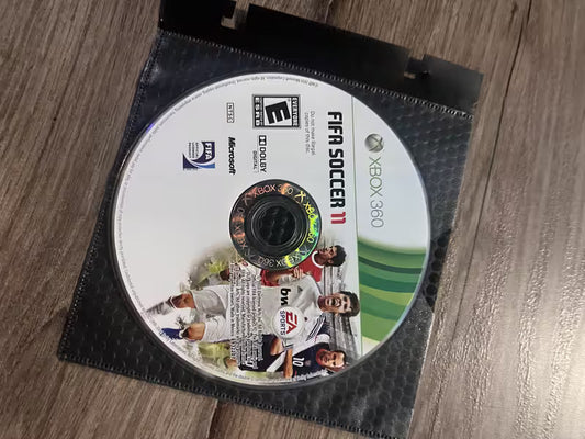 FIFA Soccer 11 (Microsoft Xbox 360, 2010) DISC ONLY