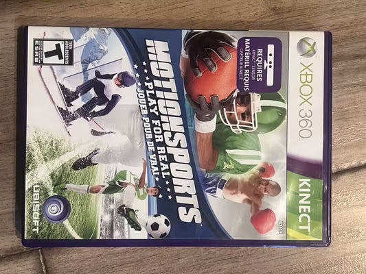 MotionSports (Microsoft Xbox 360, 2010) CIB