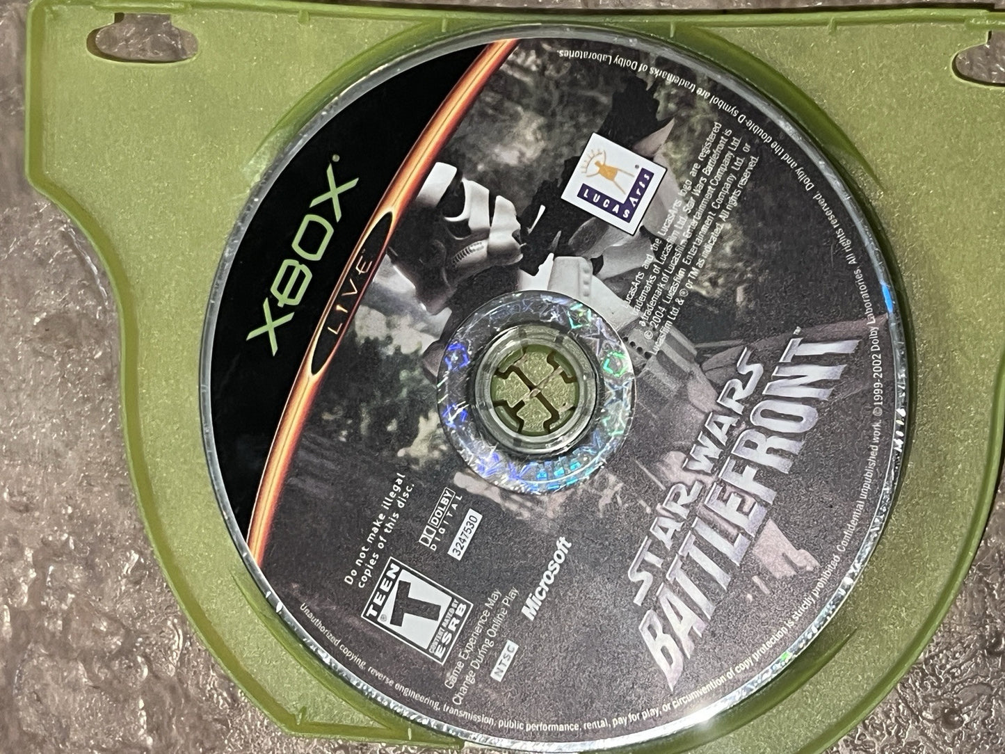 Star Wars: Battlefront (Microsoft Xbox, 2004) DISC ONLY
