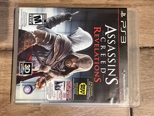 Assassin's Creed: Revelations (Sony Playstation 3, 2011) NO MANUAL