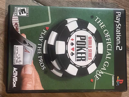 World Series of Poker (Sony Playstation 2, 2005) CIB