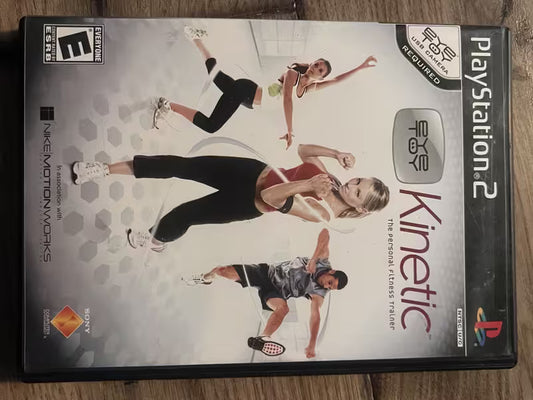 Eye Toy Kinetic (Sony Playstation 2, 2005) CIB