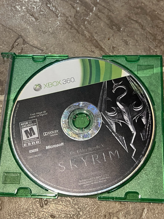The Elder Scrolls V: Skyrim (Microsoft Xbox 360, 2011) DISC ONLY