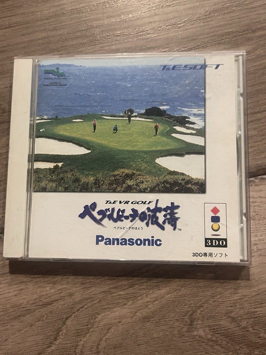 Golf Pebble Beach No Hato (3DO, 1994) CIB JAPAN